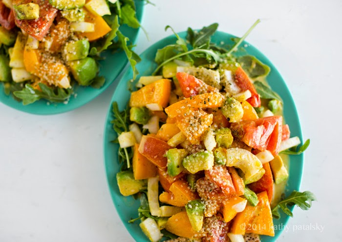 summer vegan salad summer vegan salad