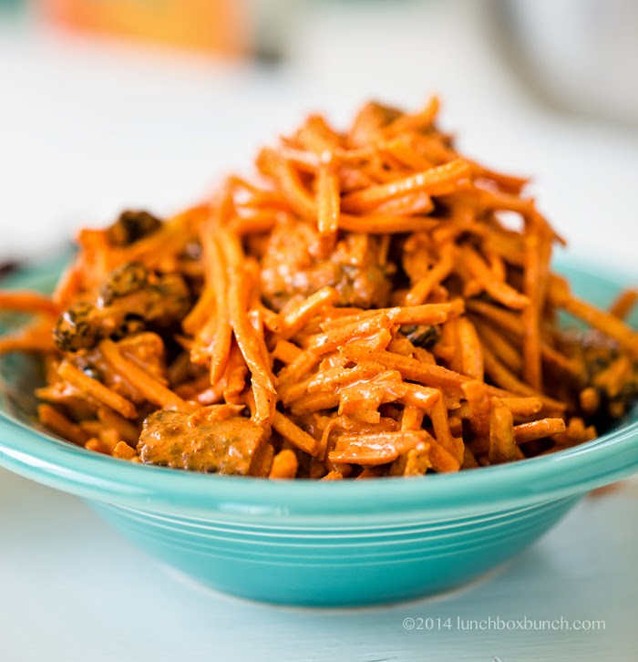 Turmeric-Curried Golden Carrot Slaw