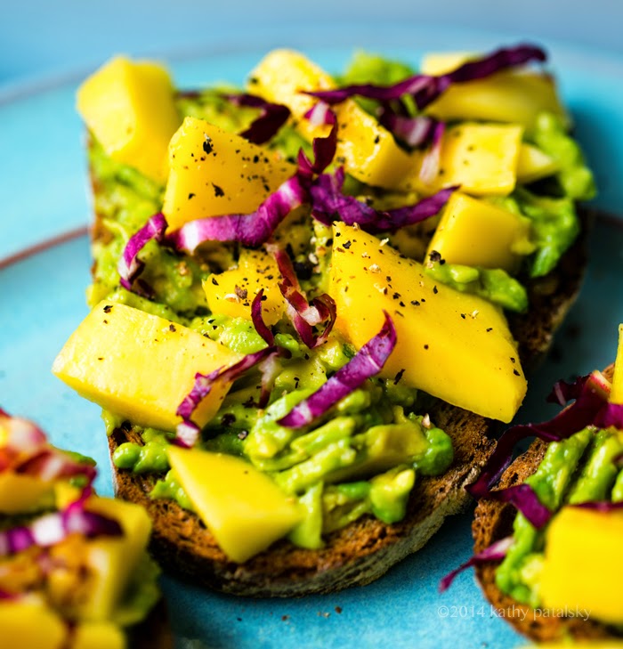 Mango Avocado Toast Mango Avocado Toast