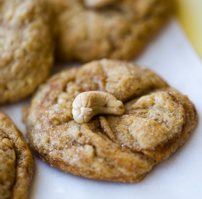 Cashew Butter Cookies