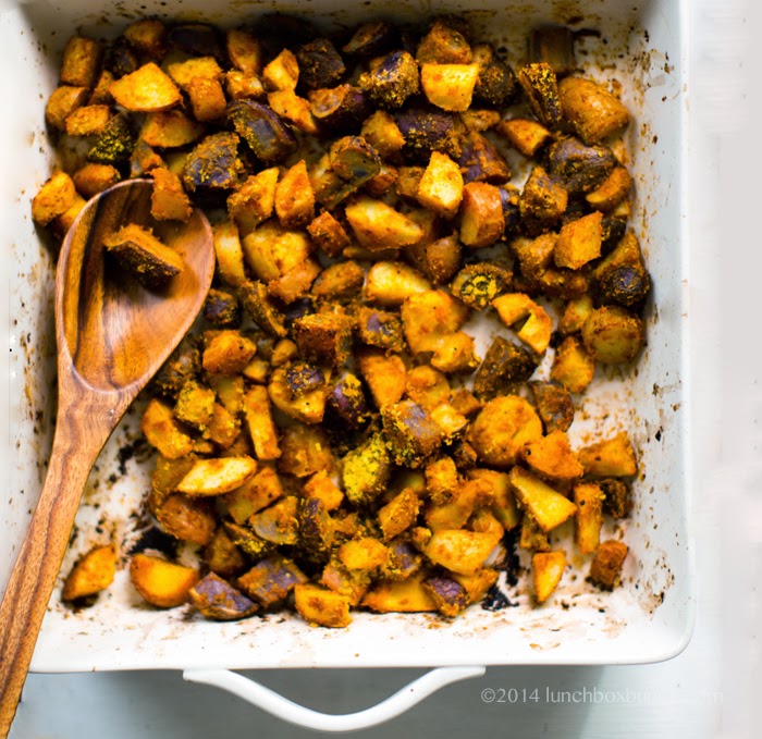 Lemon-Pepper Cheezy Crispy Roasted Potatoes