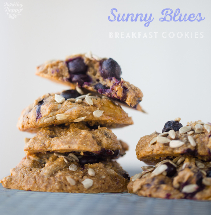 Sunny Blues Breakfast Cookies