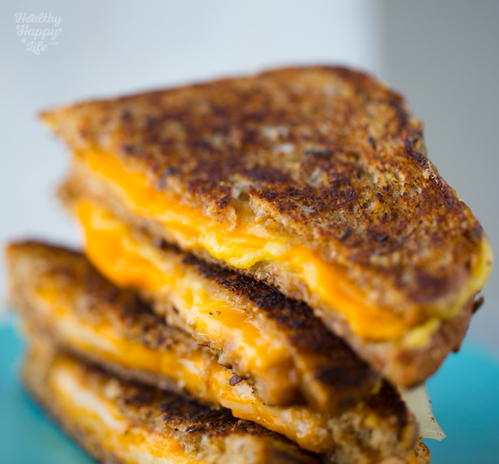 Super Cheezy Vegan Grilled Cheese Sandwich