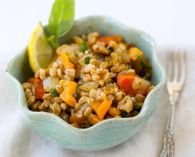 the best farro salad from Healthy Happy Vegan Kitchen the best farro salad from Healthy Happy Vegan Kitchen