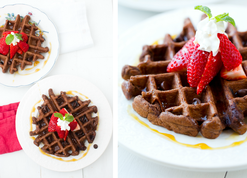 Chocolate Waffles from Healthy Happy Vegan Kitchen Chocolate Waffles from Healthy Happy Vegan Kitchen