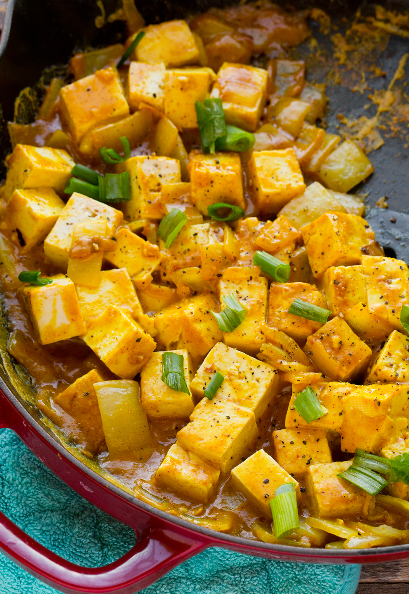 peanut butter tofu