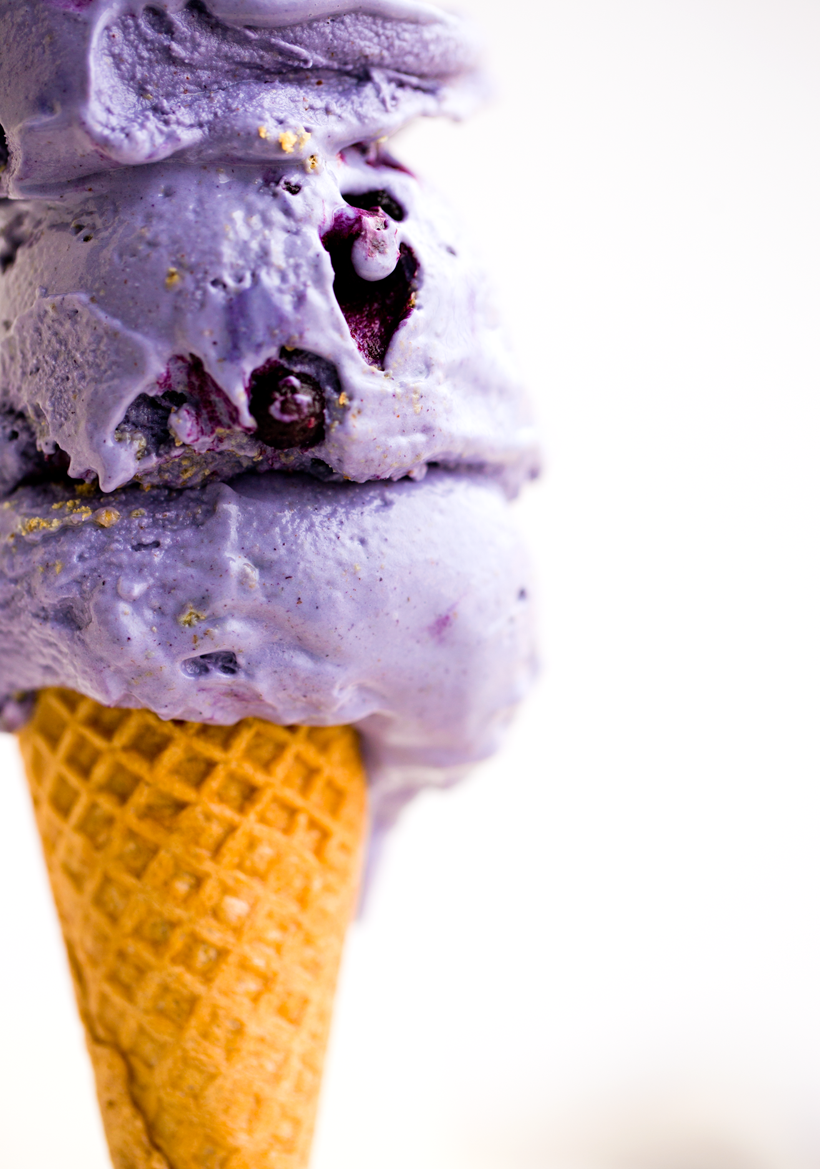 blueberry ice cream