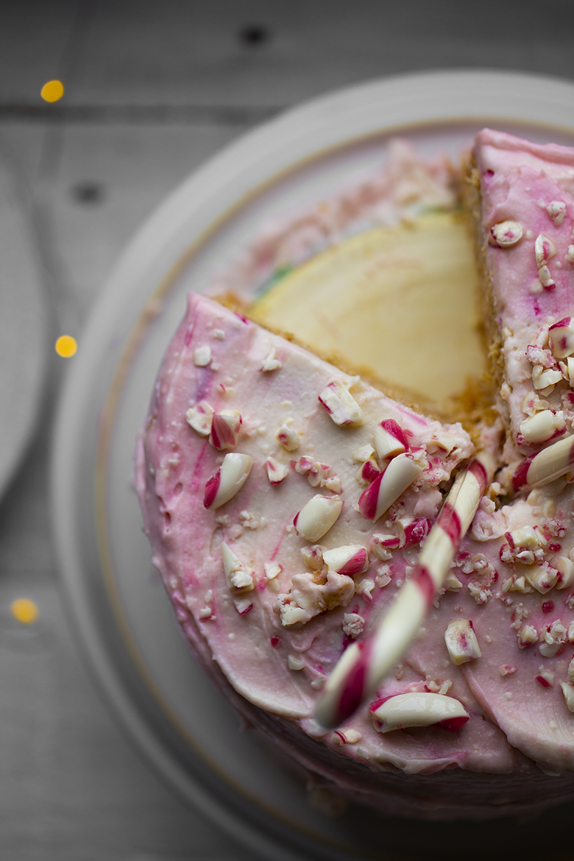 candy cane cake