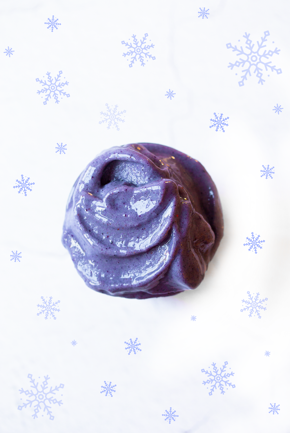 blue snowstorm smoothie