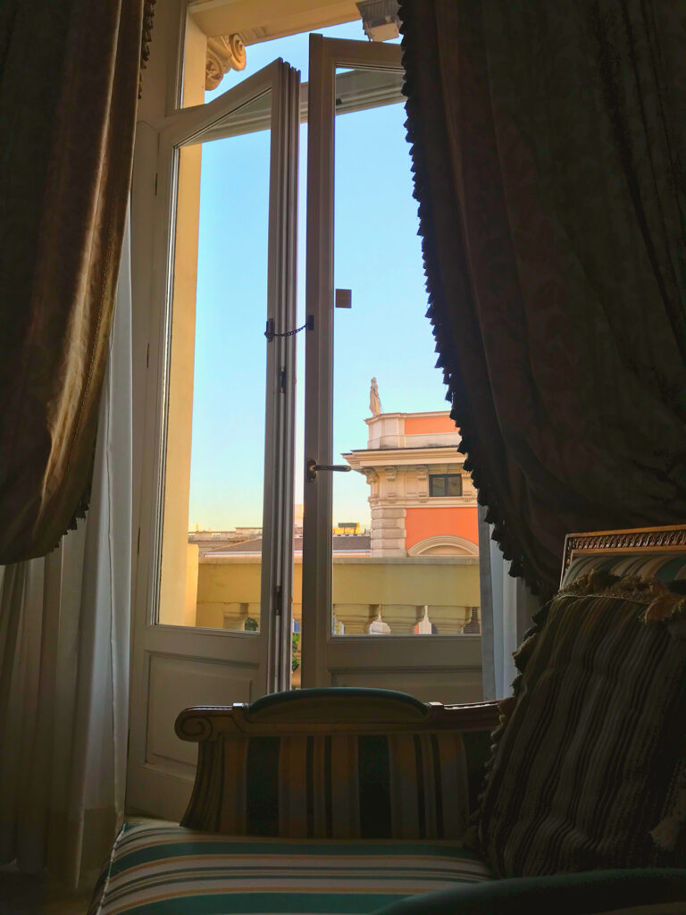 westin rome window