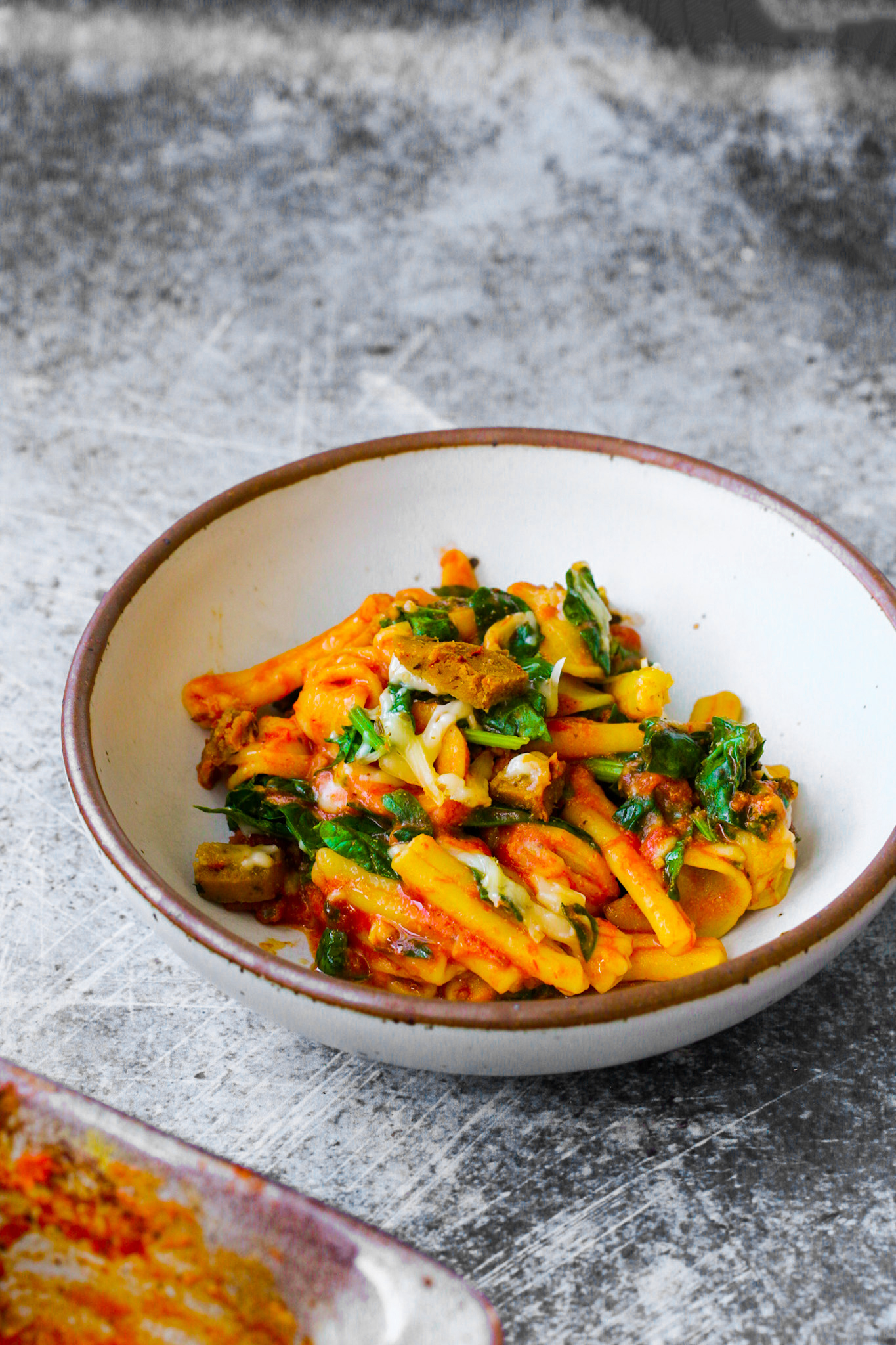 cheesy tomato pasta
