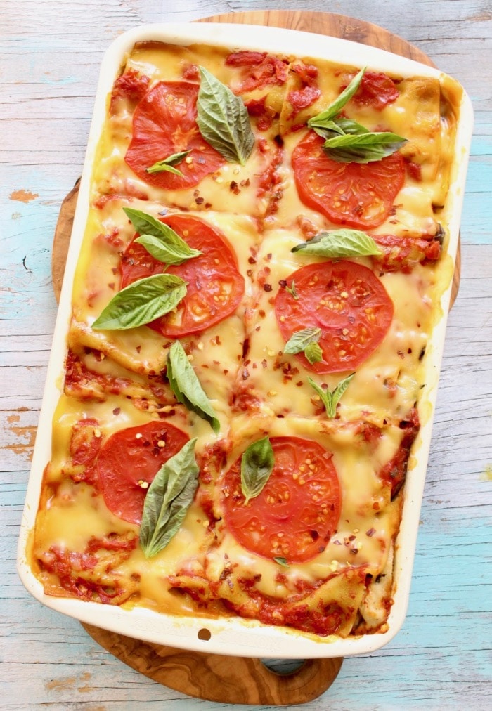 ricotta vegan lasagna