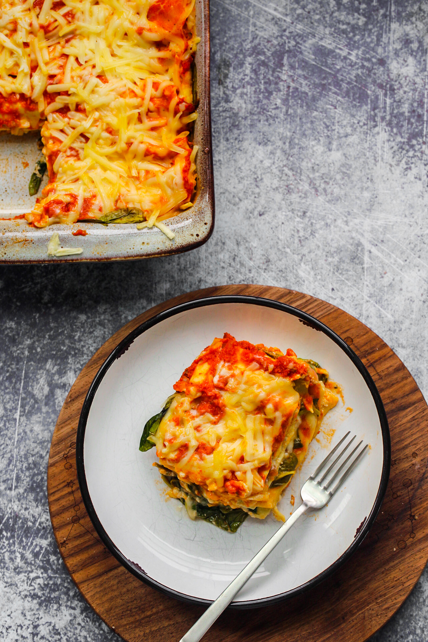 mushroom lasagna